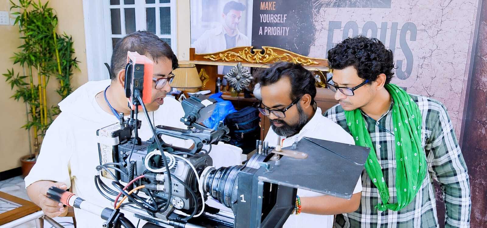 Film direction training at Little Toppers