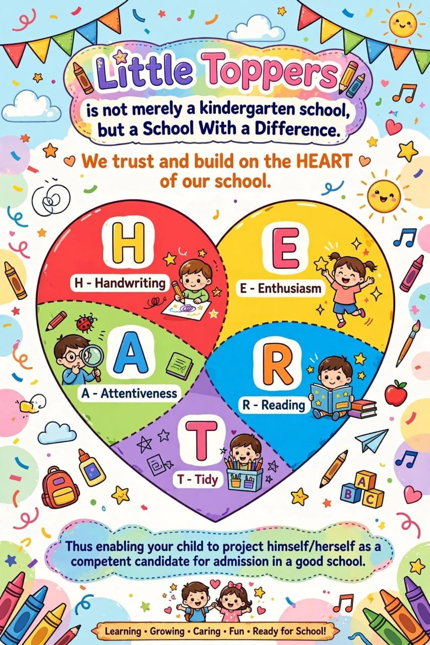 The H.E.A.R.T of Little Toppers School
